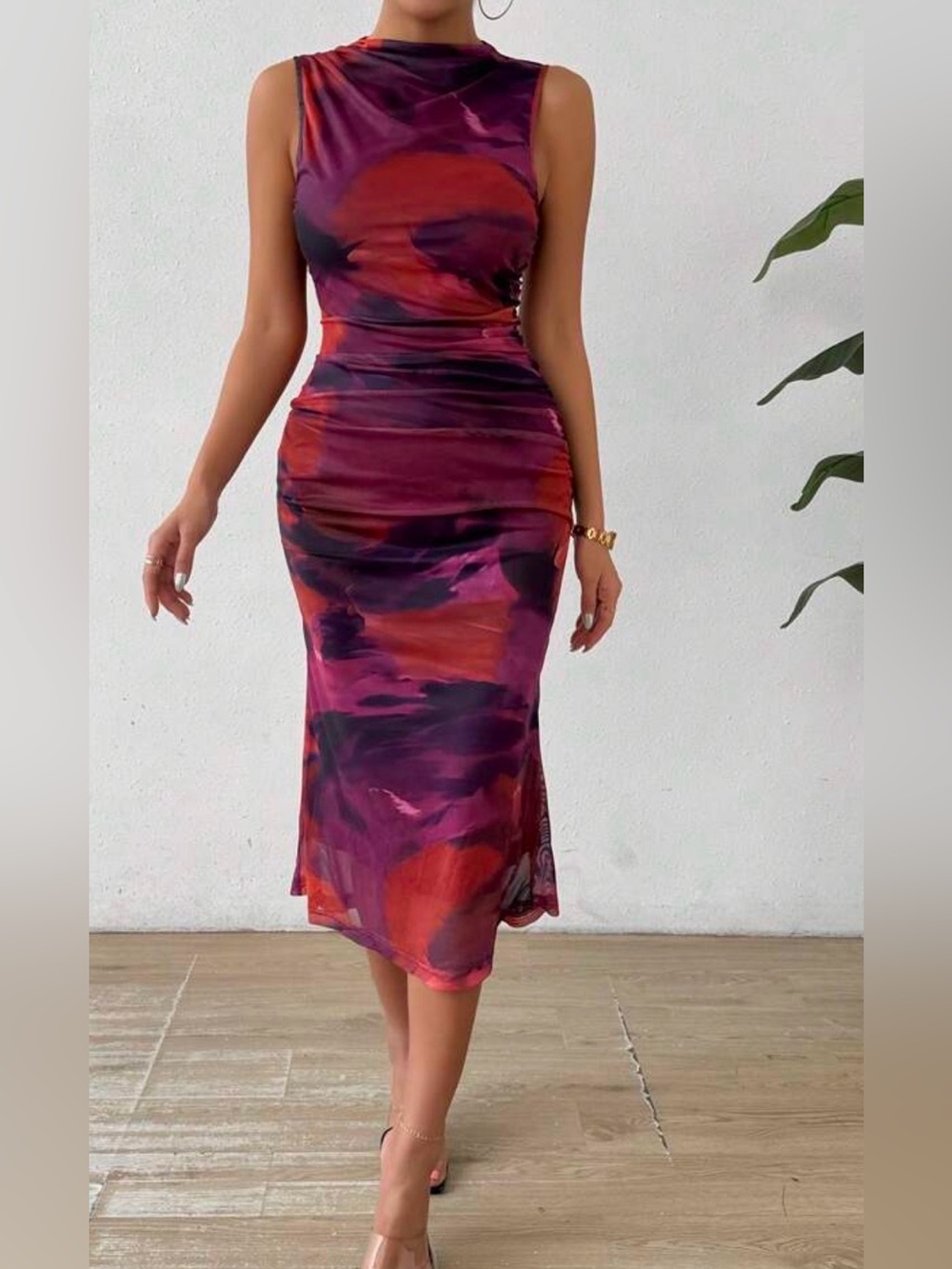 SHEIN Midi Dress